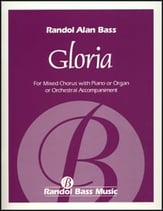 Gloria SATB choral sheet music cover